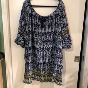 COPY - New Look - Off the shoulder plus size dress - 3X